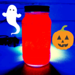 Fluoroscent Jello for Halloween