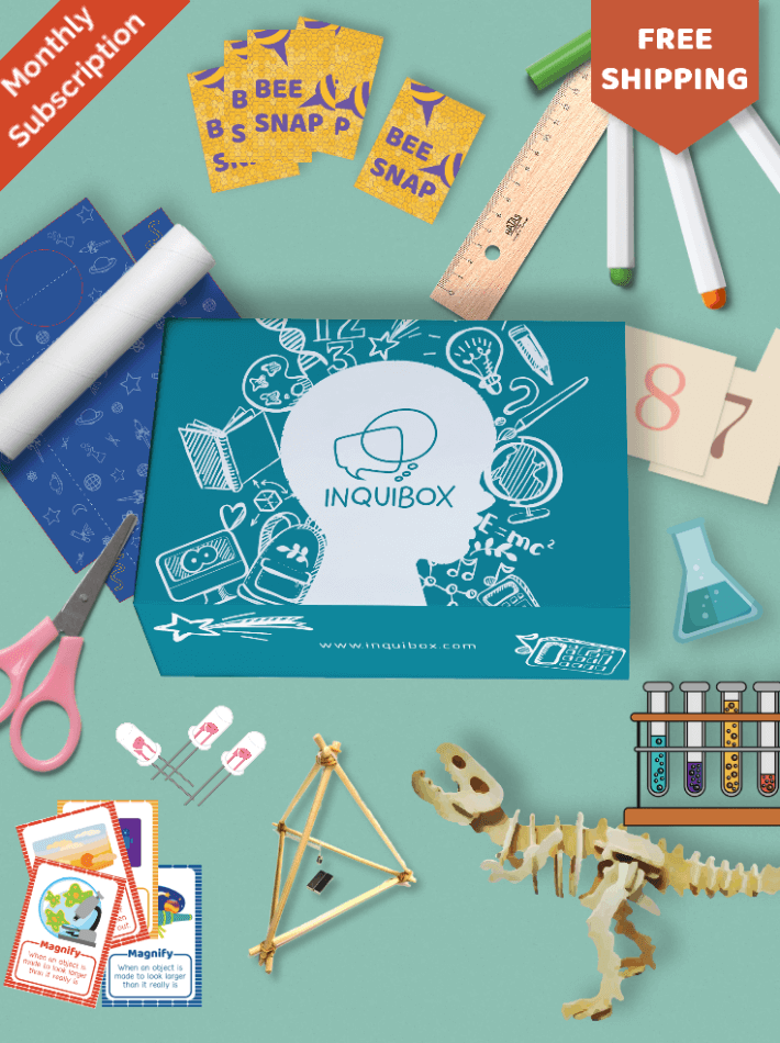 Picture of InquiBox and representative contents