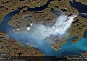 Wildfires in Greenland strangest weather events