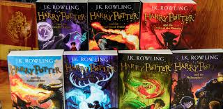 Front cover of The Harry Potter series by J.K. Rowling